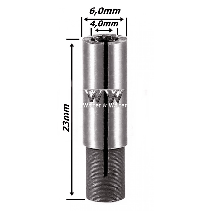 Adaptador 6,0mm A 4,0mm. (Am11)