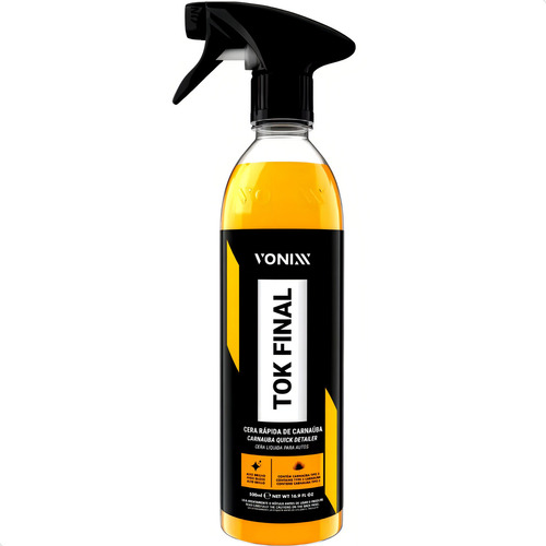 TOK FINAL CARNAUBA 500ML VONIXX