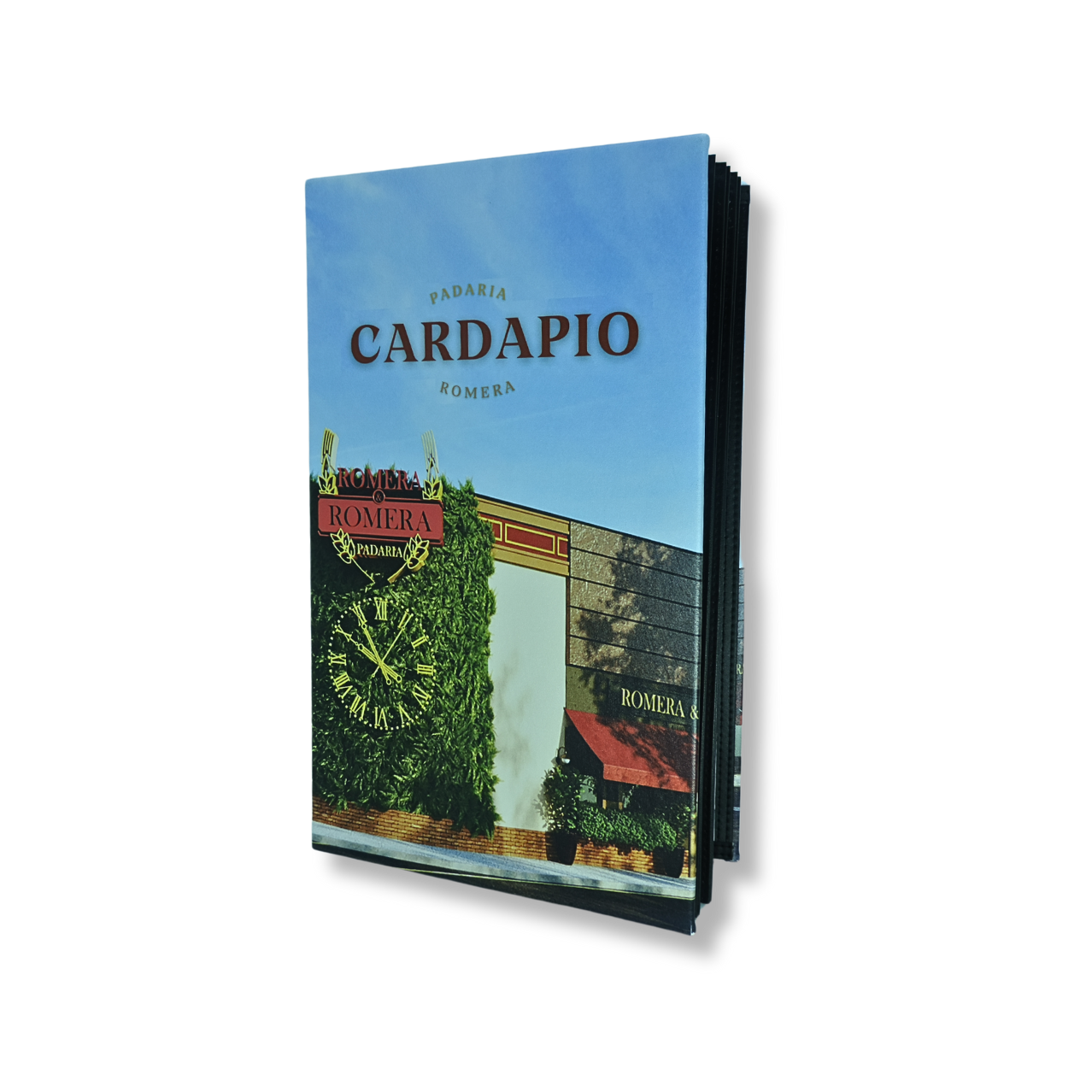 Cardápios Couro Print Clássico Medida Personalizada (Escolha sua medida)
