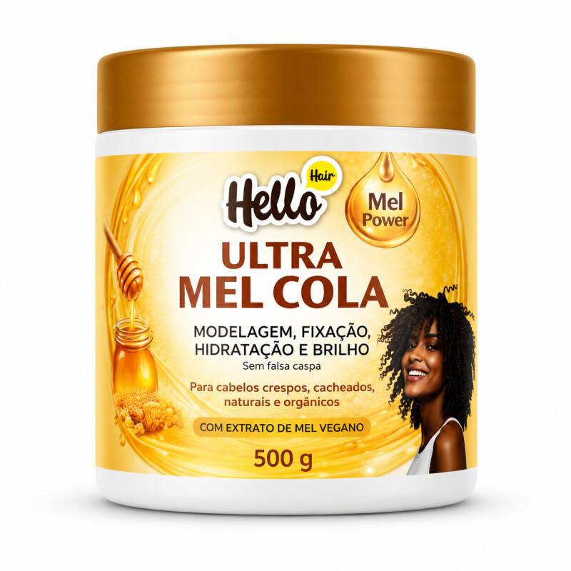 CC HELLO HAIR ULTRA MEL COLA 500G