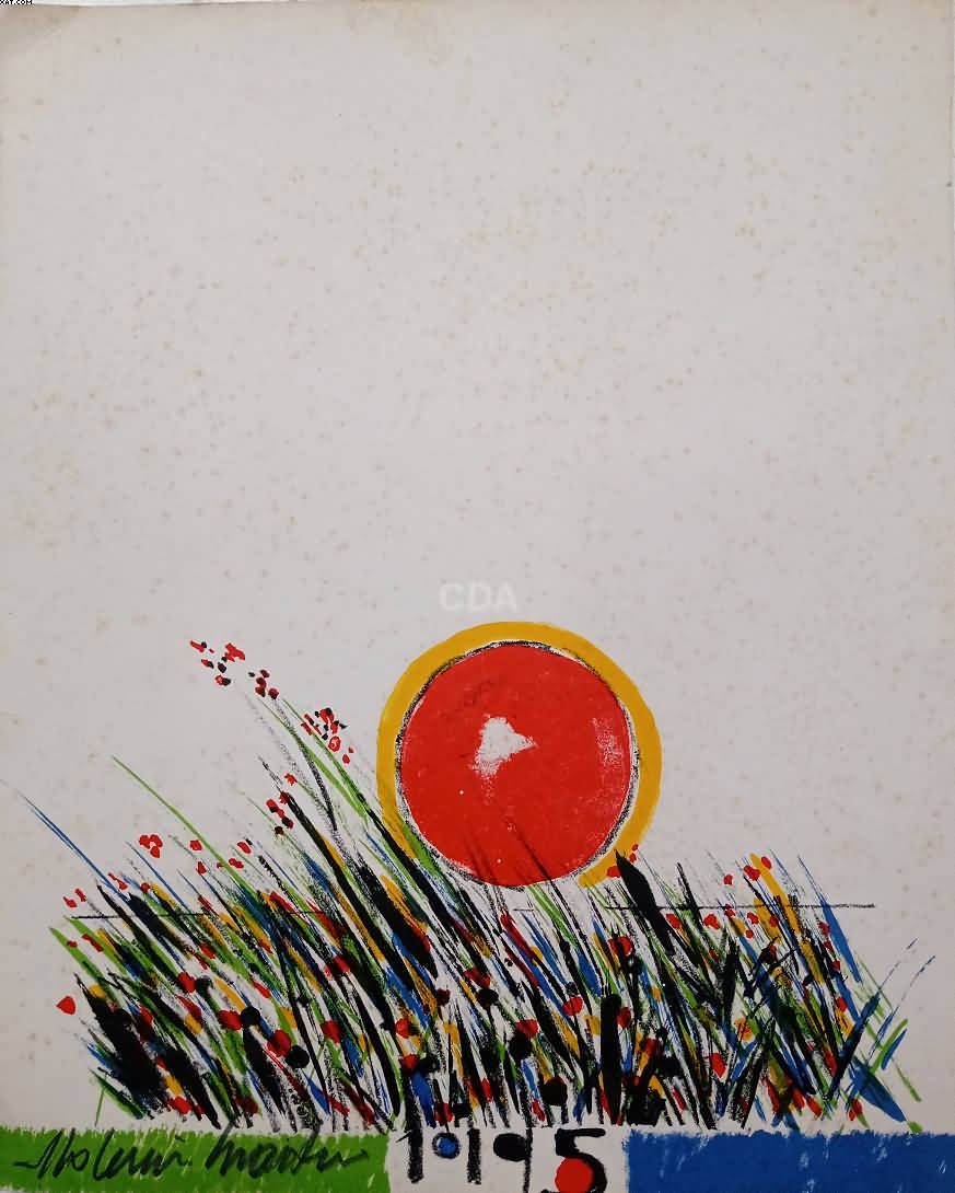Paisagem com sol - Aldemir Martins
