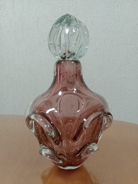 Linda garrafa em murano - Não informado