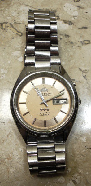 Relógio Orient - Crystal 21 Jewels - 3 estrelas - Catálogo das Artes |  Catálogo das Artes