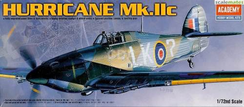 Academy 1 72 Hawker Hurricane Mk 2c Cat logo Das Artes Cat logo Das 