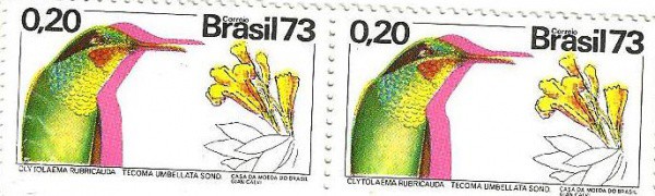 BRASIL, C783 IPÊ, BEIJA FLOR