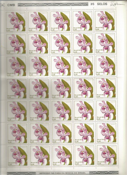 L396 -SELO FOLHA COMPLETA ANO 1980, C1162