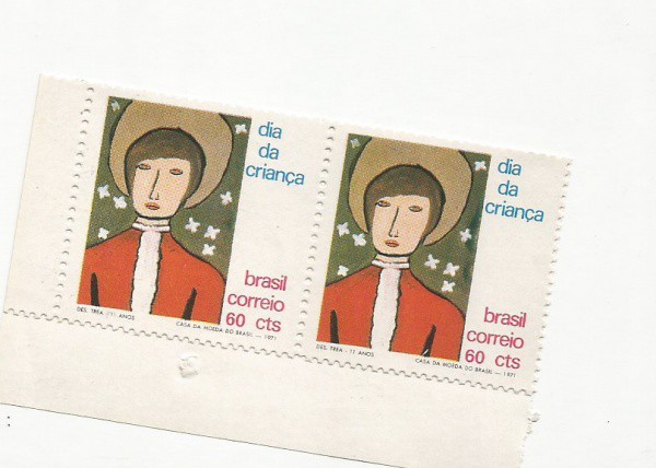 PAR DE SELO C712 DIA DA CRIANÇA