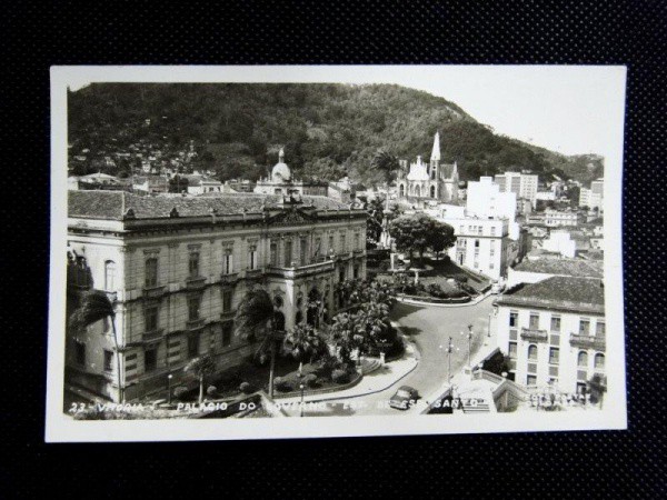 Espitito Santo, postal Colombo déc. 50 "Palácio do Governo"