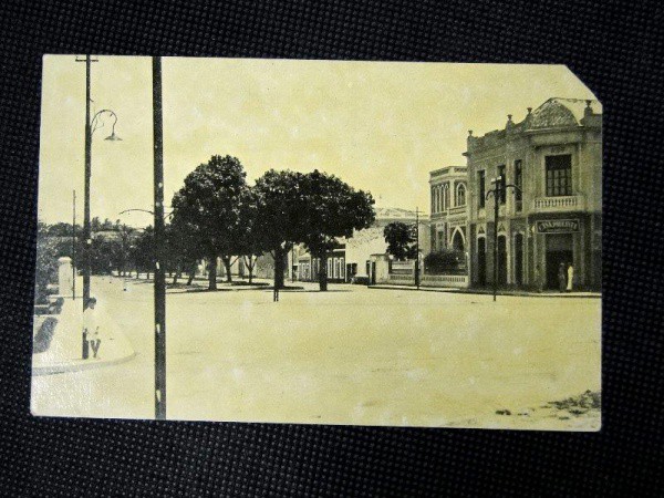 Natal, postal déc. 20/30, Avenida Sachet - Natal - Rio Grande do Norte. Ponta direita superior ar