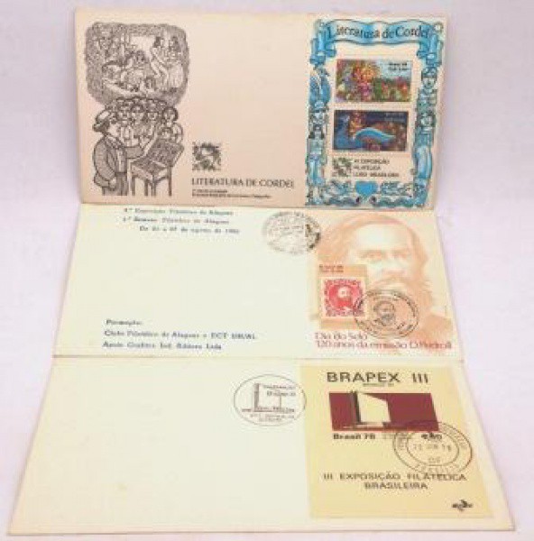 AV9875 - 3 Envelopes com blocos
