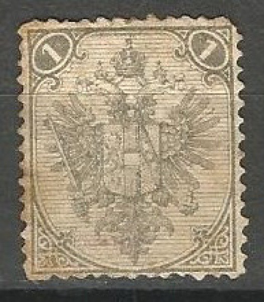 Protetorado do Império Austro-Húngaro: Selo Clássico da Bósnia e Herzegovina. Aparentemente NOVO. Mu