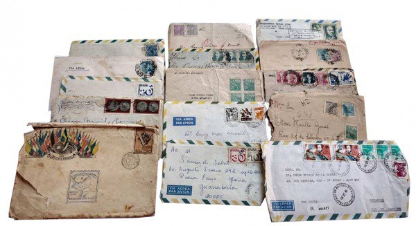 Envelopes (19) Circulados Brasil. Preservam selos e carimbos.