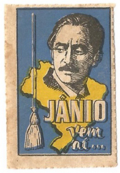 Filatelia: Cinderela Política Jânio vem ai. MBC.