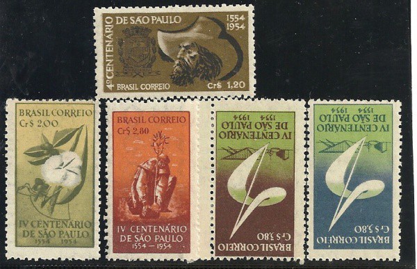 BRASIL - SÉRIE IV CENTENÁRIO DE SÃO PAULO  - C291/95