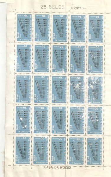 BRASIL FOLHA NOVA C544 - ARCOS