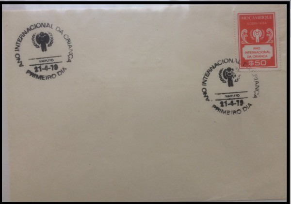MOÇAMBIQUE - PARTE DE UMA COLEÇÃO COM SELOS E ENVELOPES EM ESTADO MINT DE CONSERVAÇÃO ! TEMA ANO INT