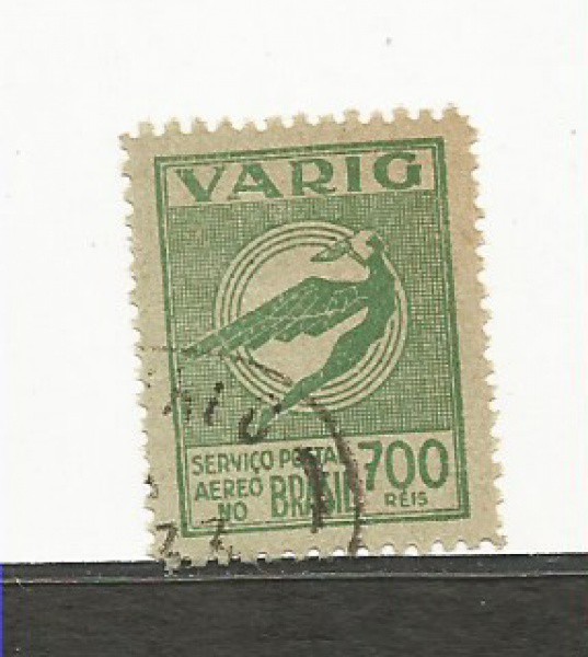 BRAIL - SERVIÇO AÉREO - VARIG 700RÉIS  PARA COMPLETAR SUA COLEÇAO