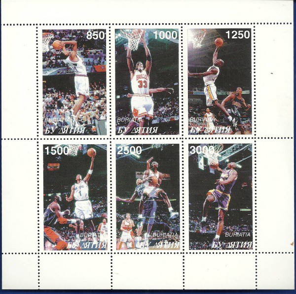 BLOCO COM 6 SELOS BASQUETE