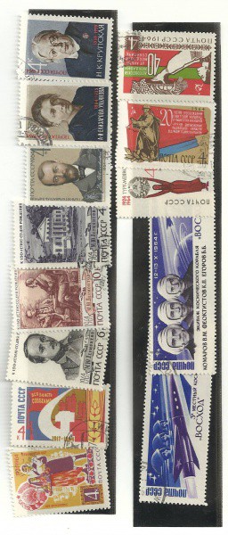 13 BONS SELOS RUSSIA 1964