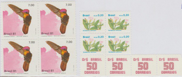 BRASIL- 3 quadras diferentes