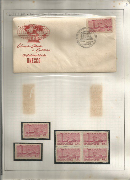 BRASIL - ENVELOPE 1 DIA + SELOS  - RETORNO DAS CINZAS DOS PRACINHAS - 1960