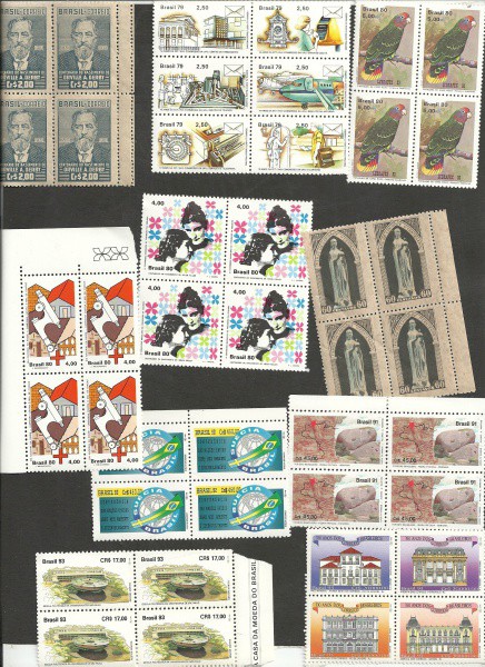 10 Quadras Do Brasil - Variadas - Novas - Perfeitas .