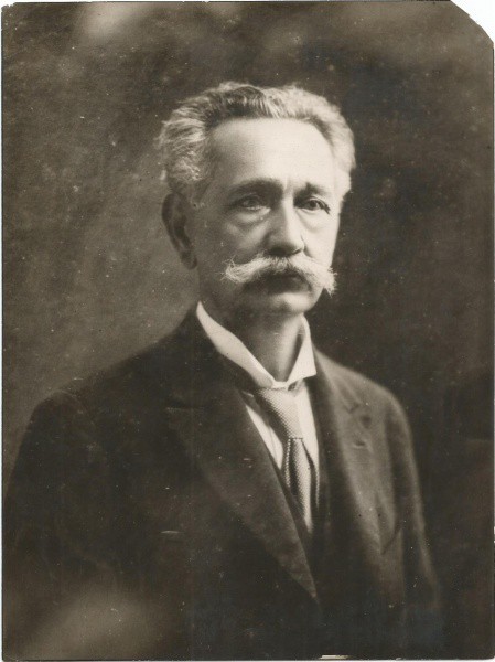 Fotografia : Benjamin Franklin Ramiz Galvão, Barão de Ramiz. (1846 - 1938). Médico, filólogo, biógra