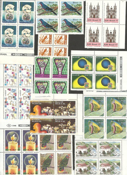 BRASIL - 12 QUADRAS VARIADAS