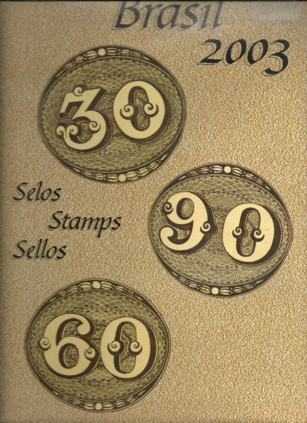 BRASIL -  selos stamps 2003