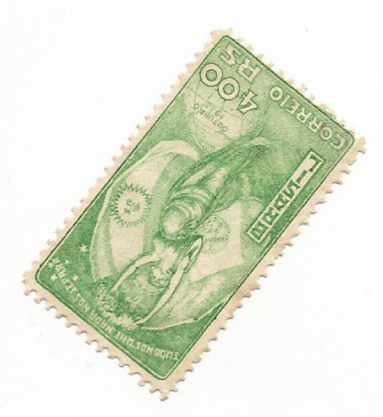 selo outubro 1933 brasil c60rhm450 novo