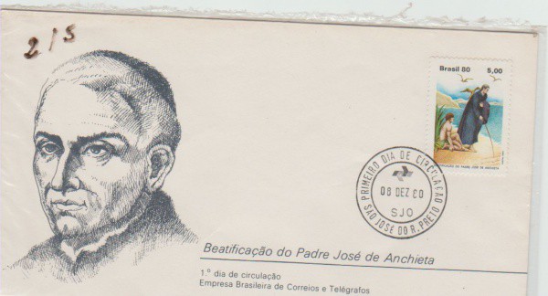 01 envelope 1º dia de circulação