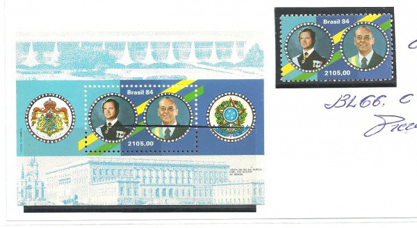 BRASIL - BLOCO 66 - C1377 - CAT.40