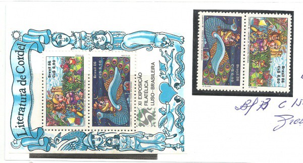 BRASIL - BLOCO 73 - C1536/7 - CAT.24,00