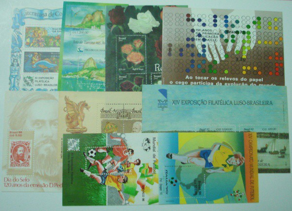 BRASIL - VÁRIOS BLOCOS MINT.