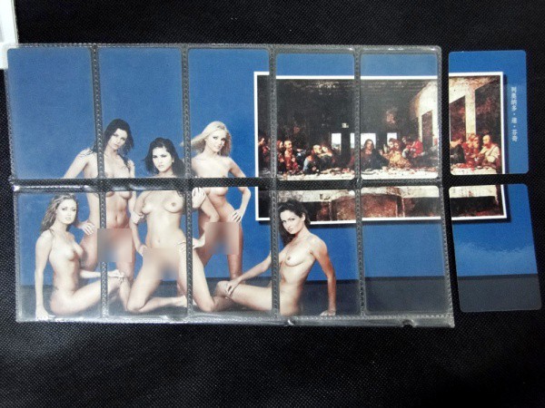 Macau, 2009, lote com 12 cartões de telefone eróticos que formam a figura de modelo nua. Raro conjun