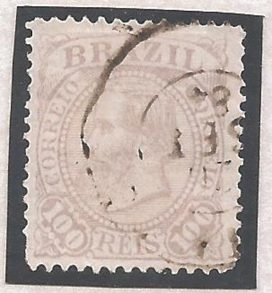 SELO BRASIL - IMPERIO - DOM PEDRO - RHM 58 - USADO