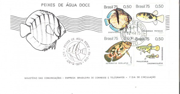 FDC-067 - CBC + 1 DIA - CARIMBO RIO DE JANEIRO - 02/05/75