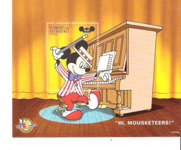 BLOCO ESTRANGEIRO - TEMATICO DA DISNEY - NOVO