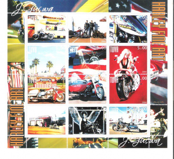BLOCO ESTRANGEIRO - HARLEY DAVIDSON - TEMATICO - NOVO