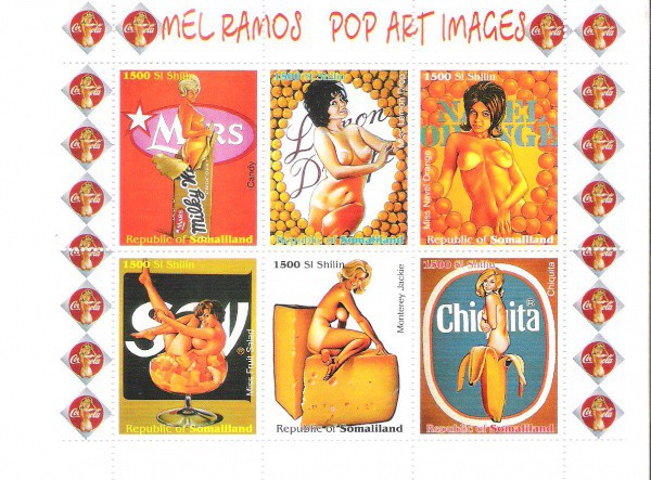 BLOCO ESTRANGEIRO - ARTE POP IMAGENS - TEMATICO - NOVO