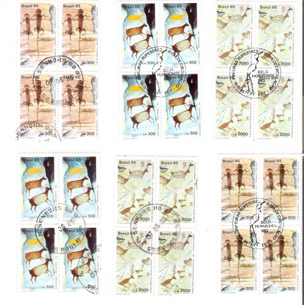 QUADRAS CBC + 1 DIA - RHM 1455/56/57 - 1985