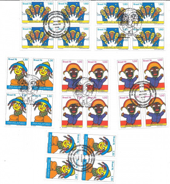 QUADRAS CBC + 1 DIA - RHM 948/49/50 - 1976