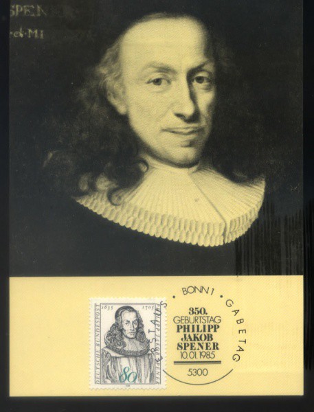 MAXIMO POSTAL  - ALEMANHA - ANO 1985 - PHILIPP SPENCER  MINT