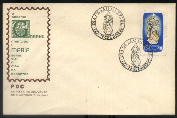 2 - FDCS - ANO 1971 - TEMA - RELIGIAO - SÃO GABRIEL