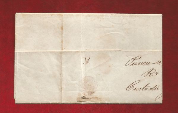 Pré-Filatélico do Brasil - P-MG-48 - Pouso Alto - Ano 1853 - RHM 2013: R$ 1.800,00
