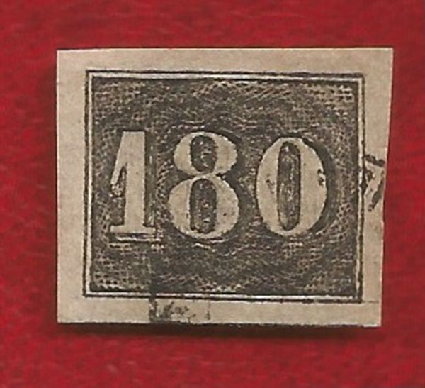 Selo do Brasil - Nº 16 - 180 Réis - 4 Margens - Perfeito - RHM 140 UF's