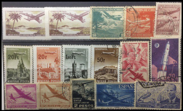 TRANSPORTES - LOTE DE SELOS CLASSICOS EM EXCELENTE ESTADO DE CONSERVAÇÃO!
