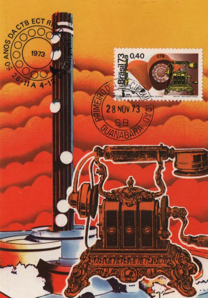 Cartão Postal: Campanha Telefônica Brasileira, 50 anos. MBC