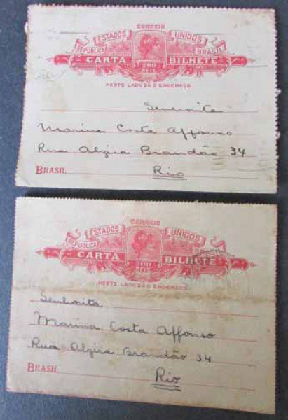 FILATELIA CARTA BILHETE 02 1930 - CONSERVADO
