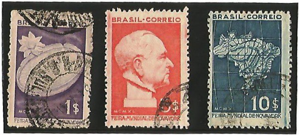 AV5130 - Selos dos Blocos B 4, 5 e 6 - C153 - C154 - C155 - Circulados